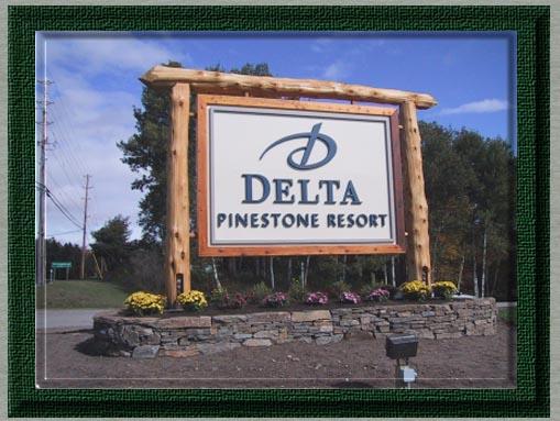 Picture of Delta Pinestone Resort Sign